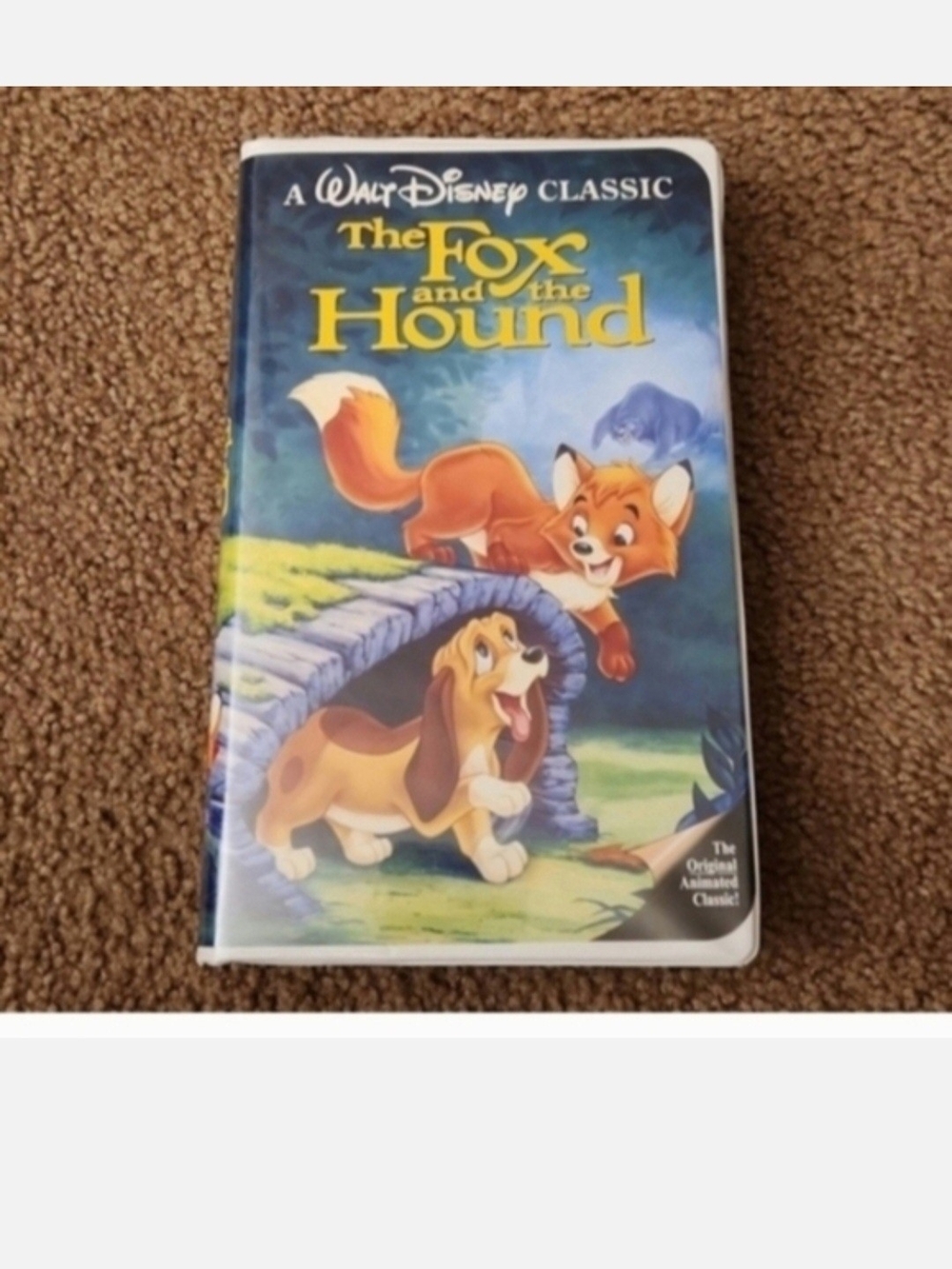 Walt Disney Classic "The Fox and the Hound" VHS - Black Diamond